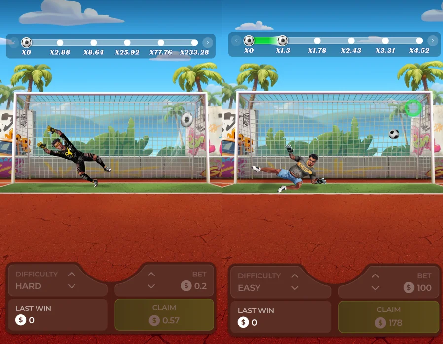 Penalty Unlimited Free su desktop e mobile